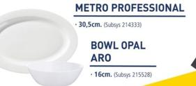 Oferta de Metro Professional - Bowl Opal Aro en Makro
