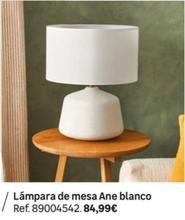 Oferta de Lámpara De Mesa Ane Blanco por 84,99€ en Leroy Merlin