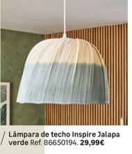 Oferta de Lámpara De Techo Inspire Jalapa por 29,99€ en Leroy Merlin