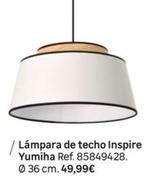 Oferta de Lámpara De Techo Inspire Yumiha por 49,99€ en Leroy Merlin