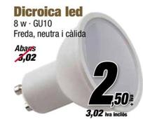 Oferta de Dicroica Led por 2,5€ en Ferrolan
