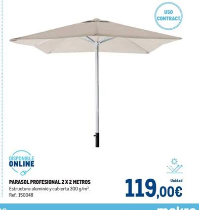 Oferta de Makro - Parasol Profesional por 119€ en Makro