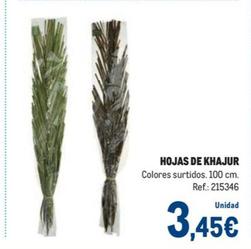 Oferta de Hojas De Khajur por 3,45€ en Makro