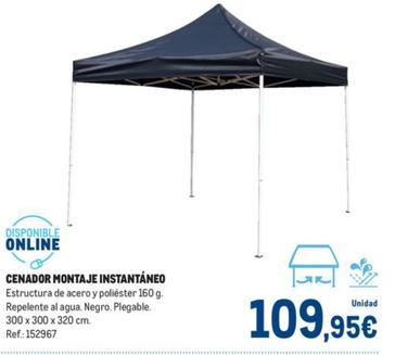 Oferta de Cenador Montaje Instantáneo por 109,95€ en Makro