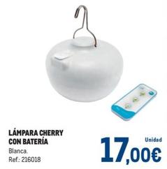 Oferta de Lámpara Cherry Con Batería por 17€ en Makro