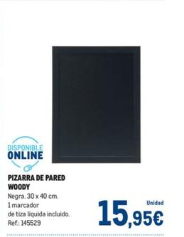 Oferta de Makro - Pizarra De Pared Woody por 15,95€ en Makro