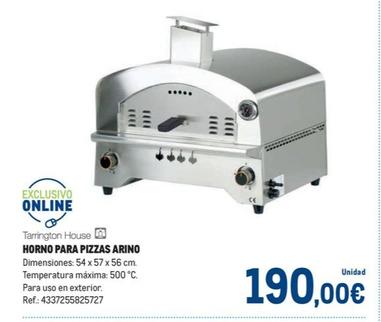 Oferta de Horno Para Pizzas Arino por 190€ en Makro