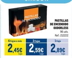Oferta de Pastillas De Encendido Oudorless  por 2,89€ en Makro