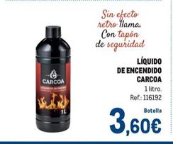 Oferta de Makro - Líquido De Encendido Carcoa por 3,6€ en Makro