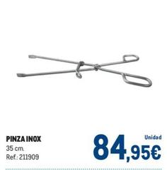 Oferta de Pinza Inox por 84,95€ en Makro