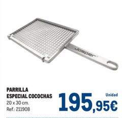 Oferta de Parrilla Especial Cocochas por 195,95€ en Makro