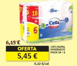 Oferta de Papel higiénico por 5,45€ en Economy Cash