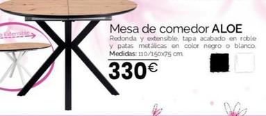 Oferta de Mesa De Comedor Aloe por 330€ en MyMobel
