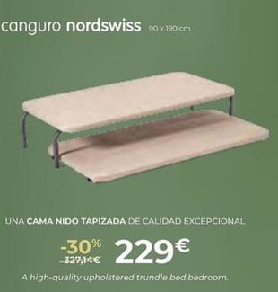 Oferta de Canguro Nordswiss por 229€ en Mi Colchón