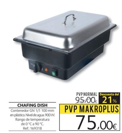 Oferta de Makro - Chafing Dish por 75€ en Makro