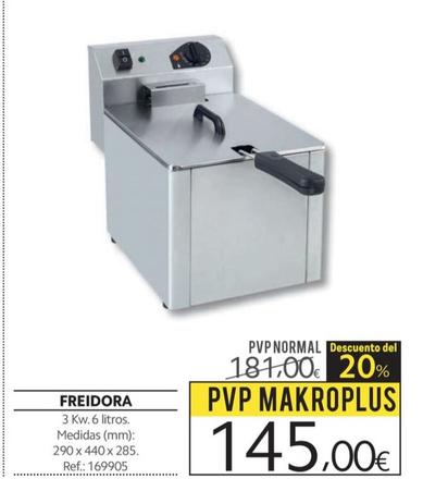 Oferta de Makro - Freidora por 145€ en Makro