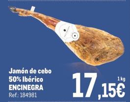 Oferta de Encinegra - Jamón De Cebo 50% Ibérico por 17,15€ en Makro