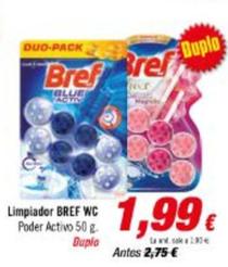 Oferta de Bref Wc - Limpiador por 1,99€ en Aquabel Perfumerías