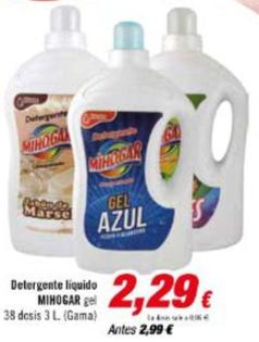 Oferta de Mihogar - Detergente Liquido por 2,29€ en Aquabel Perfumerías