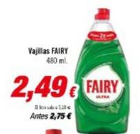 Oferta de Fairy - Vajillas por 2,49€ en Aquabel Perfumerías