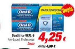 Oferta de Oral B - Dentifrico por 4,25€ en Aquabel Perfumerías