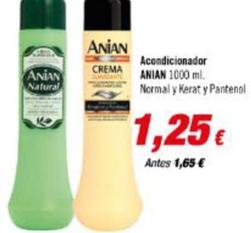 Oferta de Anian - Acondicionador por 1,25€ en Aquabel Perfumerías