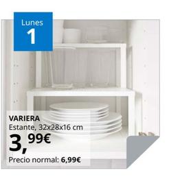 Oferta de Variera - Estante, 32x28x16 Cm por 3,99€ en IKEA