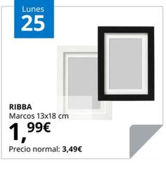 Oferta de Ribba - Marcos 13x18 Cm por 1,99€ en IKEA