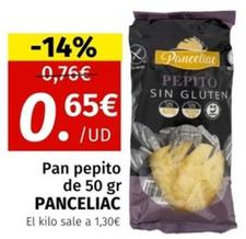 Oferta de Pan Pepito por 0,65€ en Maskom Supermercados