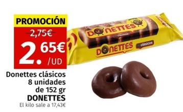 Oferta de Donettes - Clásicos por 2,65€ en Maskom Supermercados