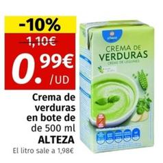 Oferta de Alteza - Crema De Verduras En Bote por 0,99€ en Maskom Supermercados