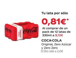 Oferta de Coca-cola - Original por 0,81€ en Maskom Supermercados