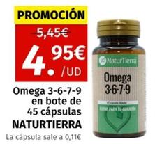 Oferta de Naturtierra - Omega 3-6-7-9 En Bote De 45 Cápsulas por 4,95€ en Maskom Supermercados