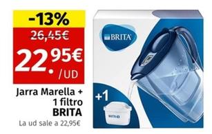 Oferta de Brita - Jarra Marella + 1 Filtro por 22,95€ en Maskom Supermercados