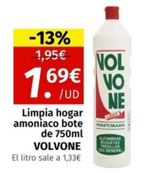 Oferta de Volvone - Limpia Hogar Amoniaco Bote por 1,69€ en Maskom Supermercados