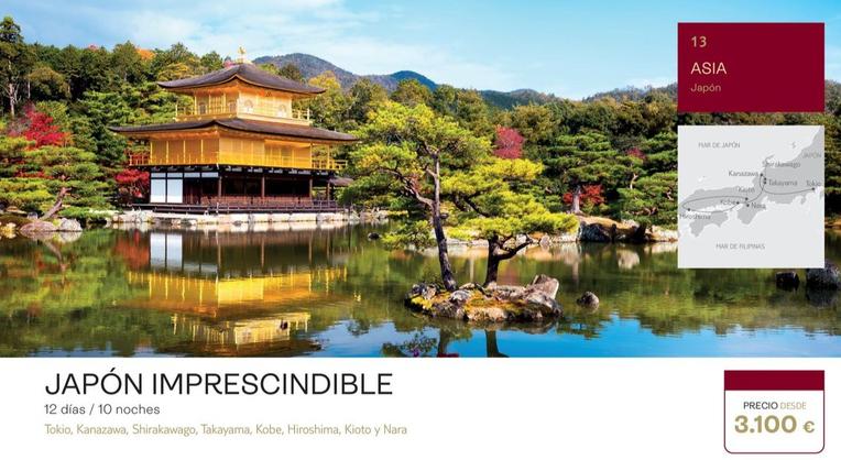 Oferta de Japón Imprescindible por 3100€ en Tui Travel PLC