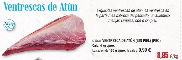 Oferta de Abordo - Ventresca De Atún por 8,95€ en Abordo