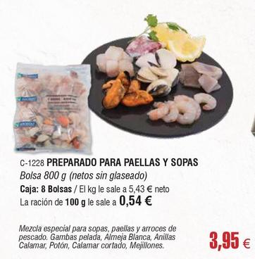 Oferta de Preparado Para Paellas Y Sopas por 3,95€ en Abordo