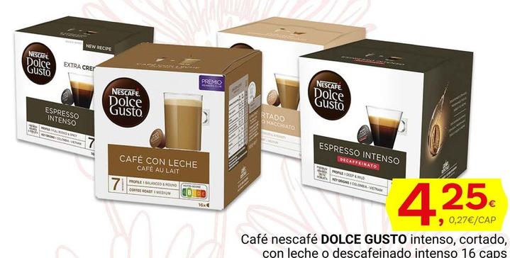 Oferta de Cápsulas de café en Supermercados Dani
