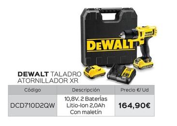 Oferta de Dewalt - Taladro Atornillador Xr por 164,9€ en Isolana