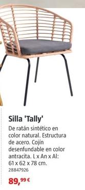 Oferta de Silla 'Tally' por 89,99€ en BAUHAUS