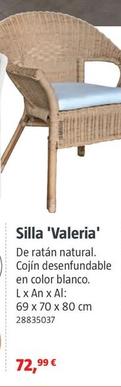 Oferta de Silla 'Valeria' por 72,99€ en BAUHAUS