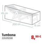Oferta de Tumbona por 8,99€ en BAUHAUS