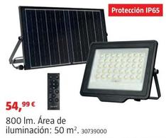 Oferta de Proyector Solar LED 'Abora' por 54,99€ en BAUHAUS