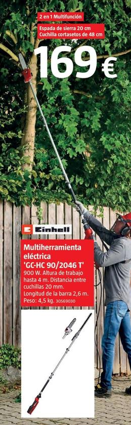 Oferta de Einhell - Multiherramienta Eléctrica 'GC-HC 90/2046 Τ' por 169€ en BAUHAUS