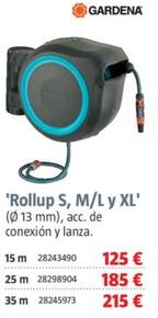Oferta de Gardena - Portamangueras Para Pared O Suelo Rollup S, M/L Y XL por 125€ en BAUHAUS