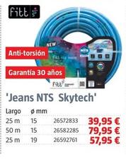 Oferta de Fitt - Manguera 'Jeans NTS Skytech' por 39,95€ en BAUHAUS