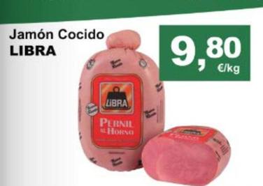 Oferta de Libra - Jamón Cocido por 9,8€ en Quality Supermercados