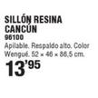 Oferta de Sillon Resina Cancun por 13,95€ en Ferrcash