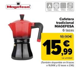 Oferta de Magefesa - Cafetera Tradicional   por 15,99€ en Carrefour